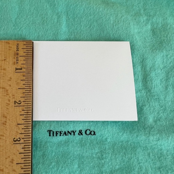 10 pc Authentic Tiffany & Co. gift card set - Picture 7 of 7